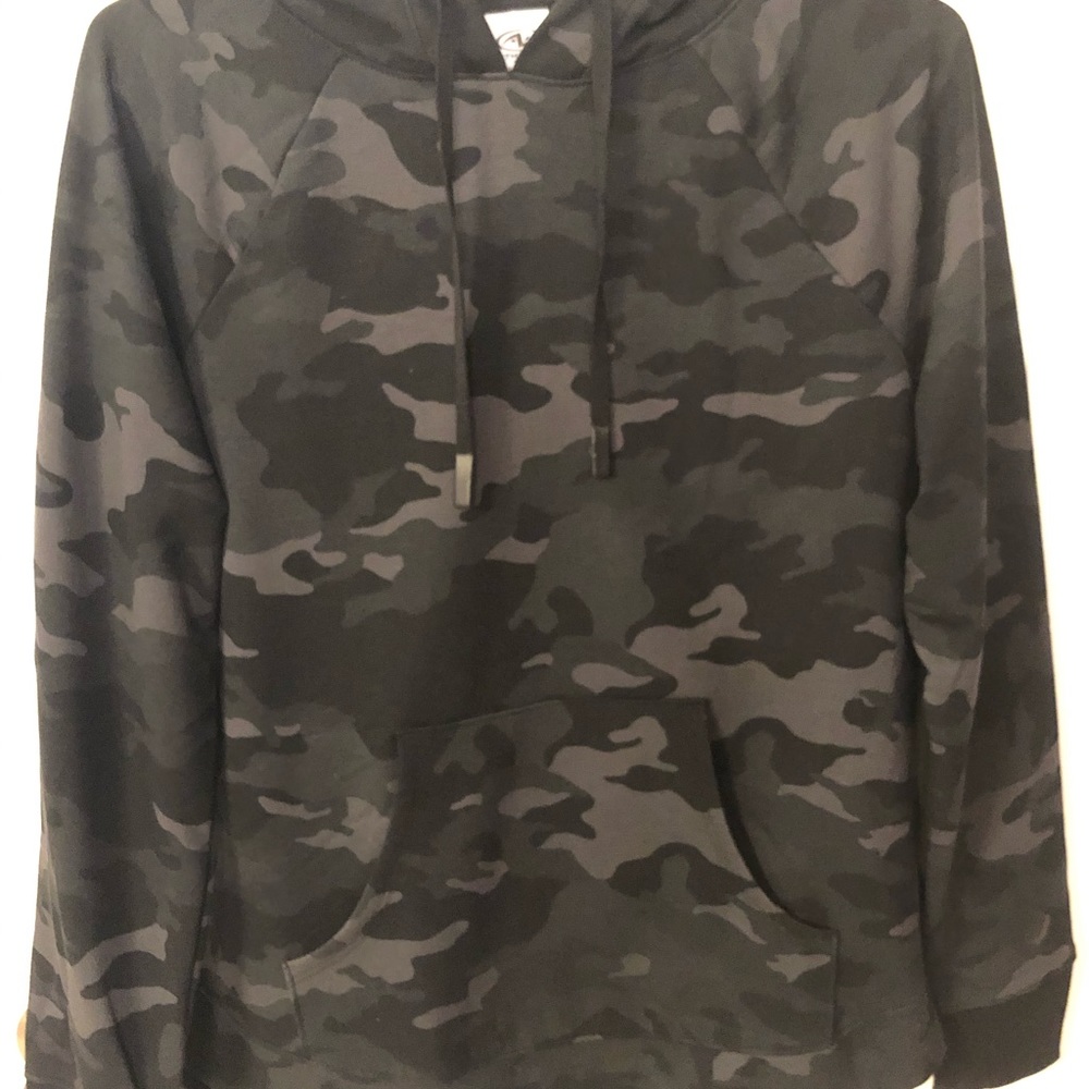 Camo print hoodie-woman’s small